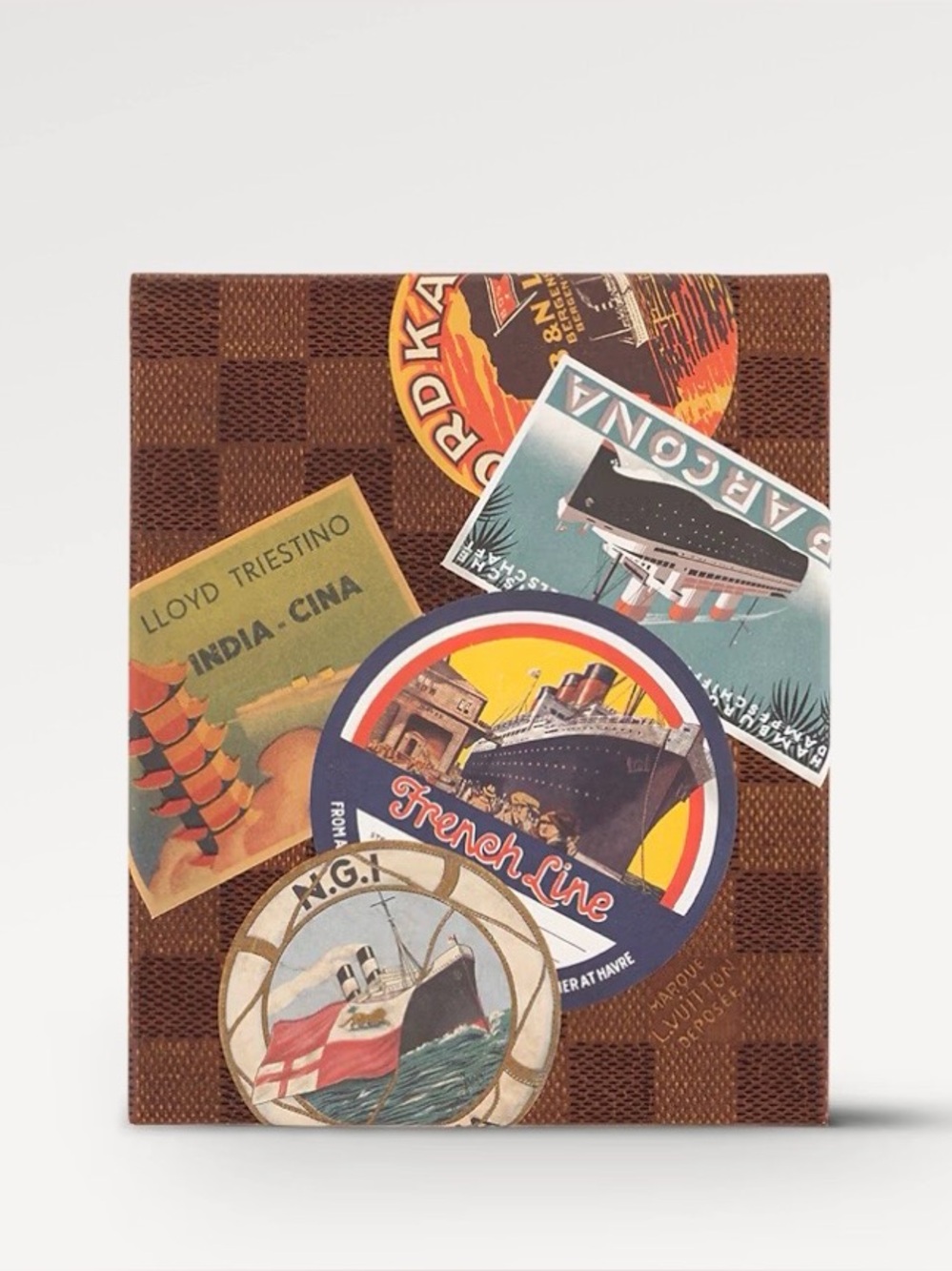 LOUIS VUITTON OCEAN LINERS STICKERS 💯 AUTHENTIC 2026